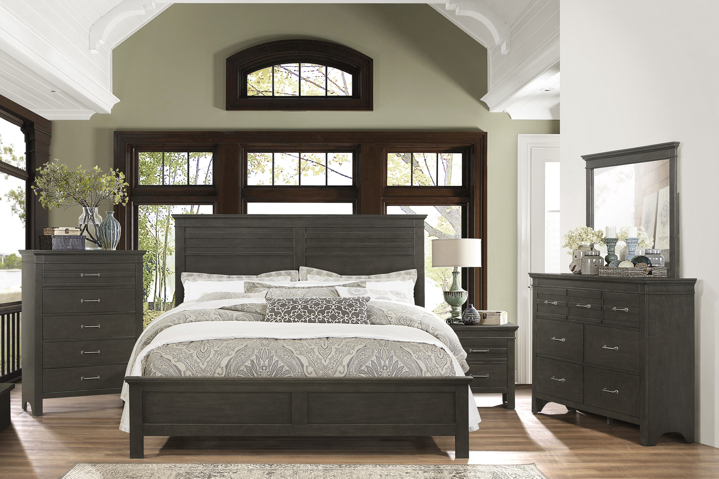 California King Panel Bed
