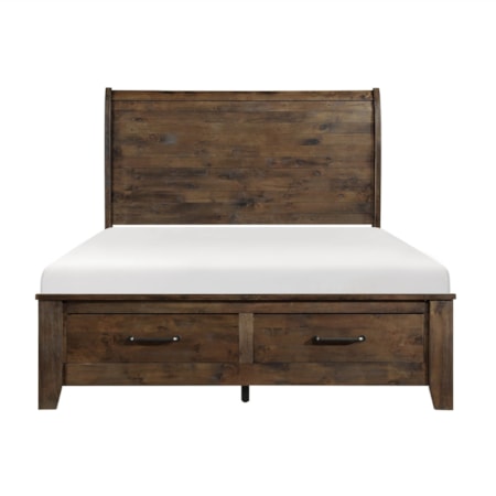 King Sleigh Bed