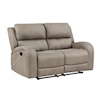Homelegance Furniture Pagosa Double Reclining Love Seat