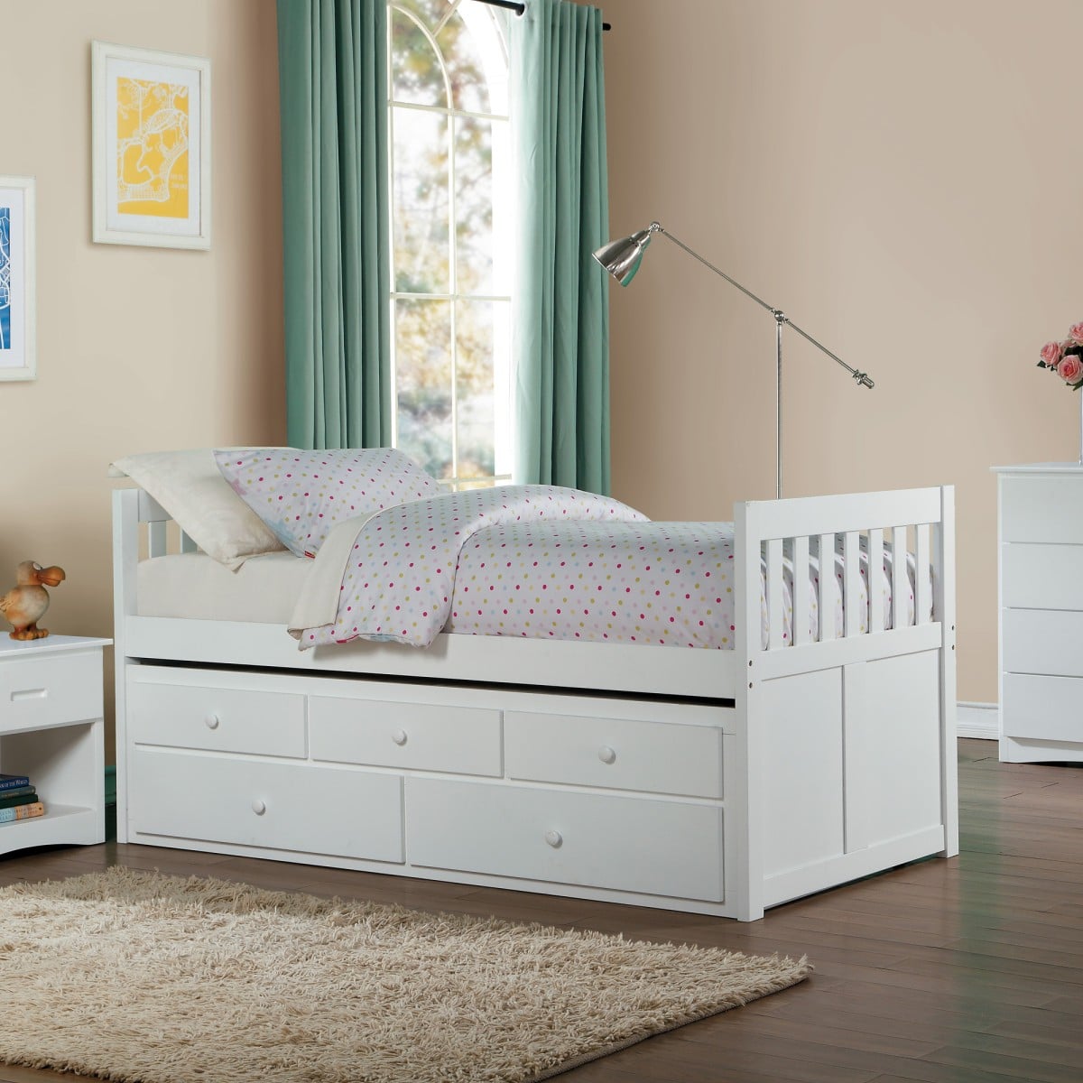 Homelegance Galen Twin/Twin Trundle Bed