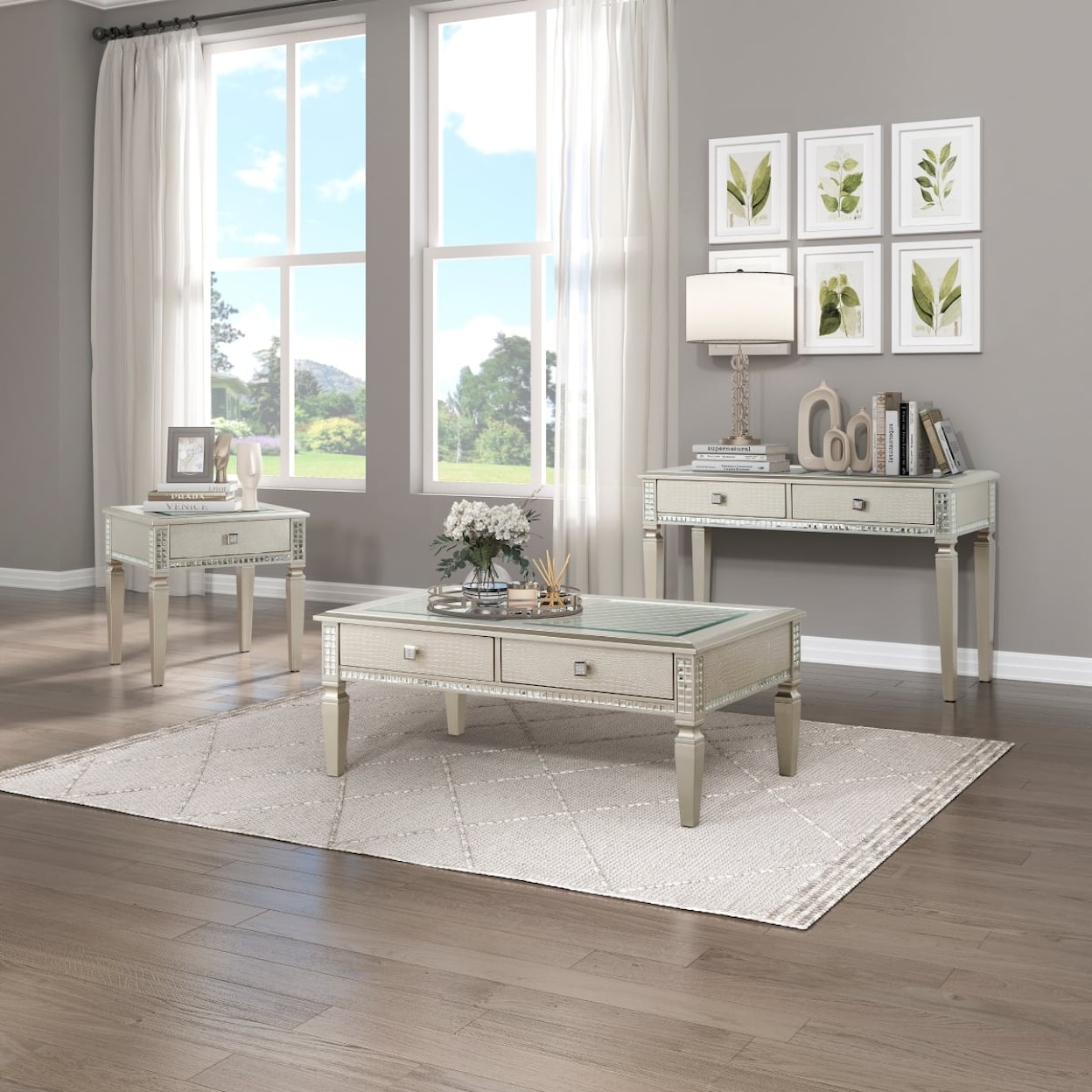 Homelegance Juliette Sofa Table