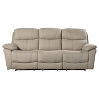 Casual Power Sofa with Power Headrests and USB Charging Port