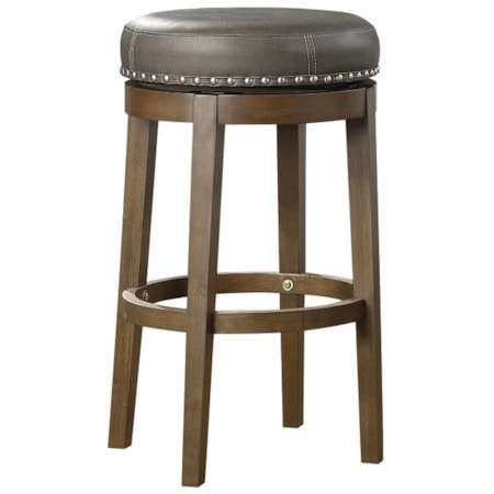 Round Swivel Pub Height Stool