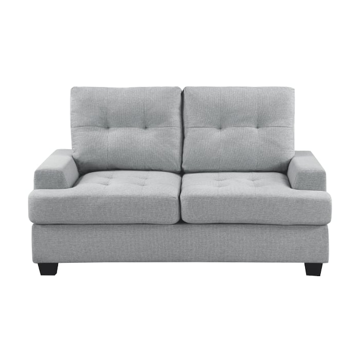 Homelegance Furniture Dunstan Tufted Loveseat