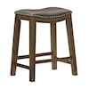 Homelegance Furniture Ordway 24 Counter Height Stool, Gray