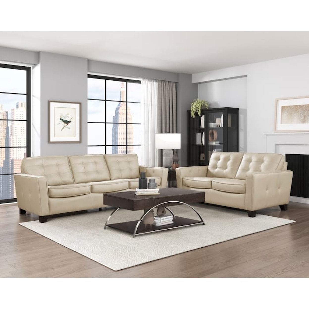 Homelegance Renzo 2-Piece Living Room Set