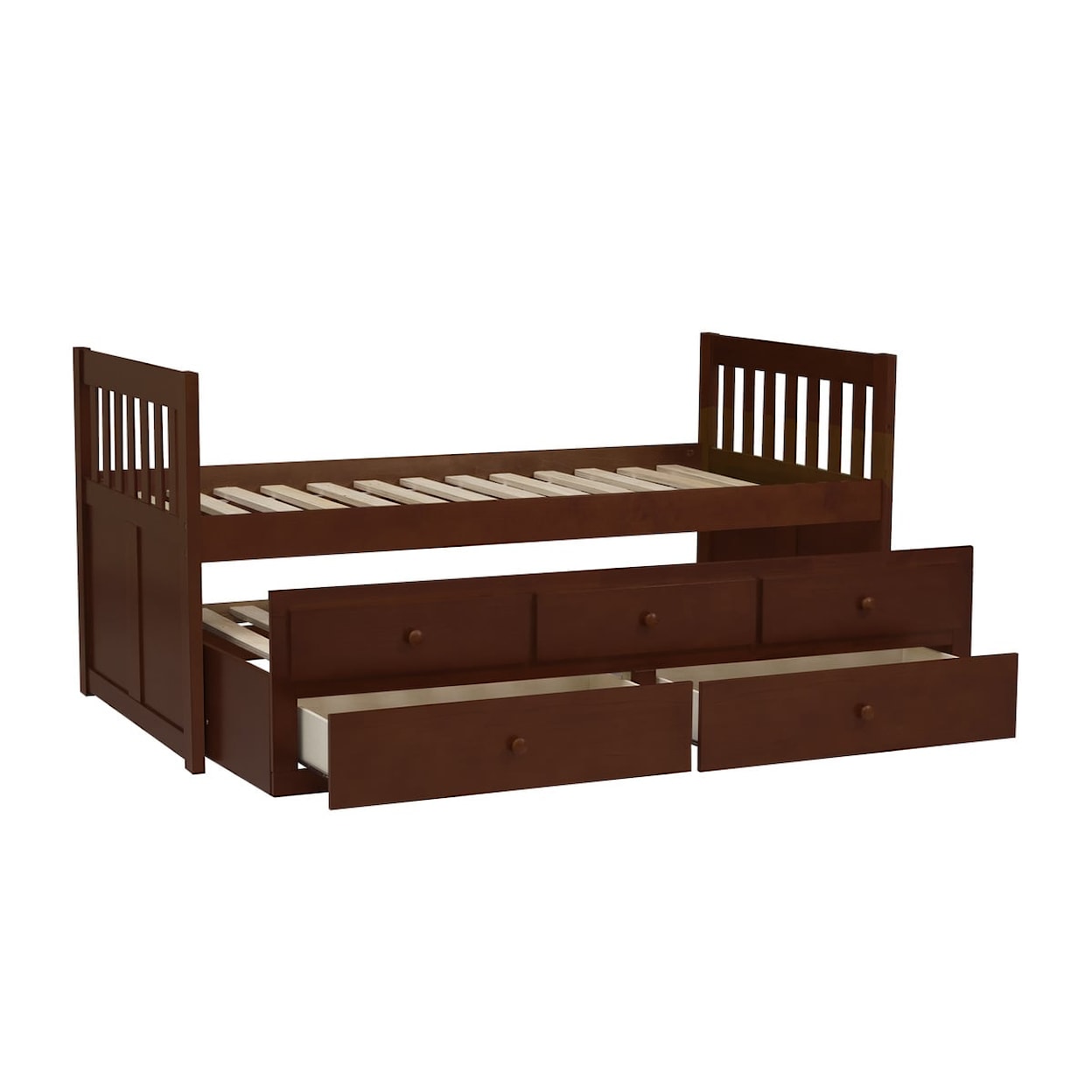 Homelegance Rowe Twin/Twin Trundle Bed