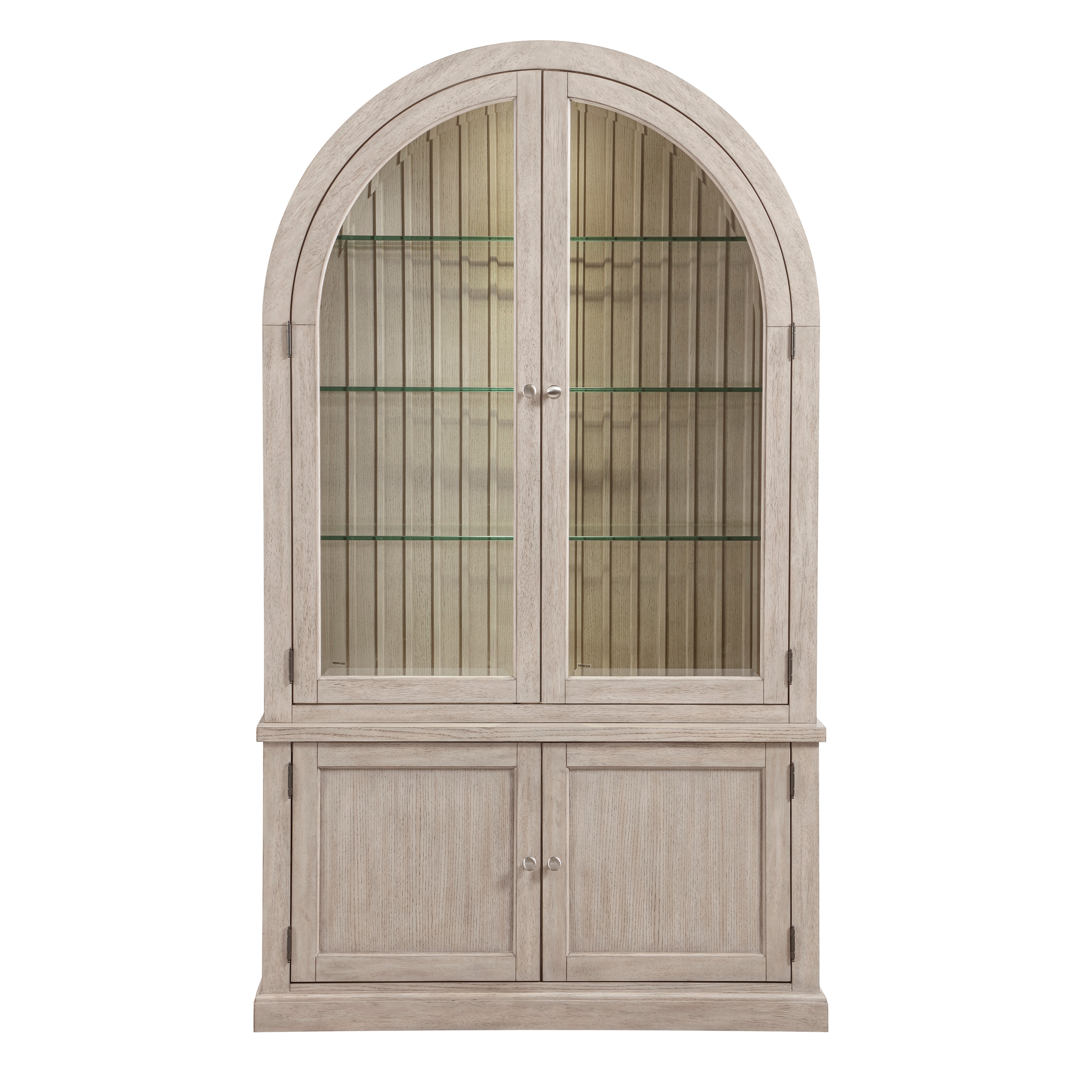 Homelegance Lofton Elegant Arched Curio