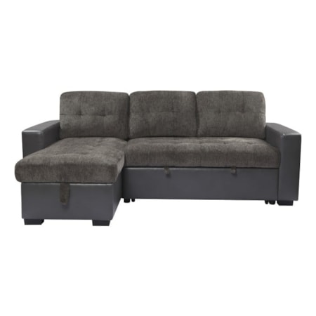 2-Piece Reversible Sectional Sofa