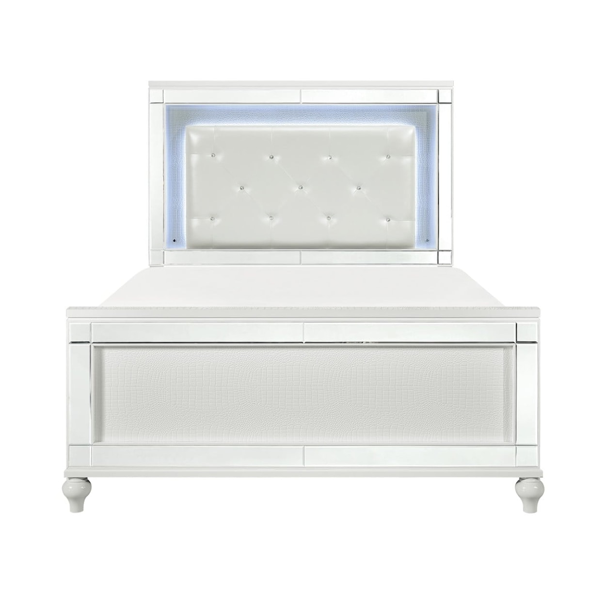 Homelegance Furniture Alonza King Bed with LED Lighting