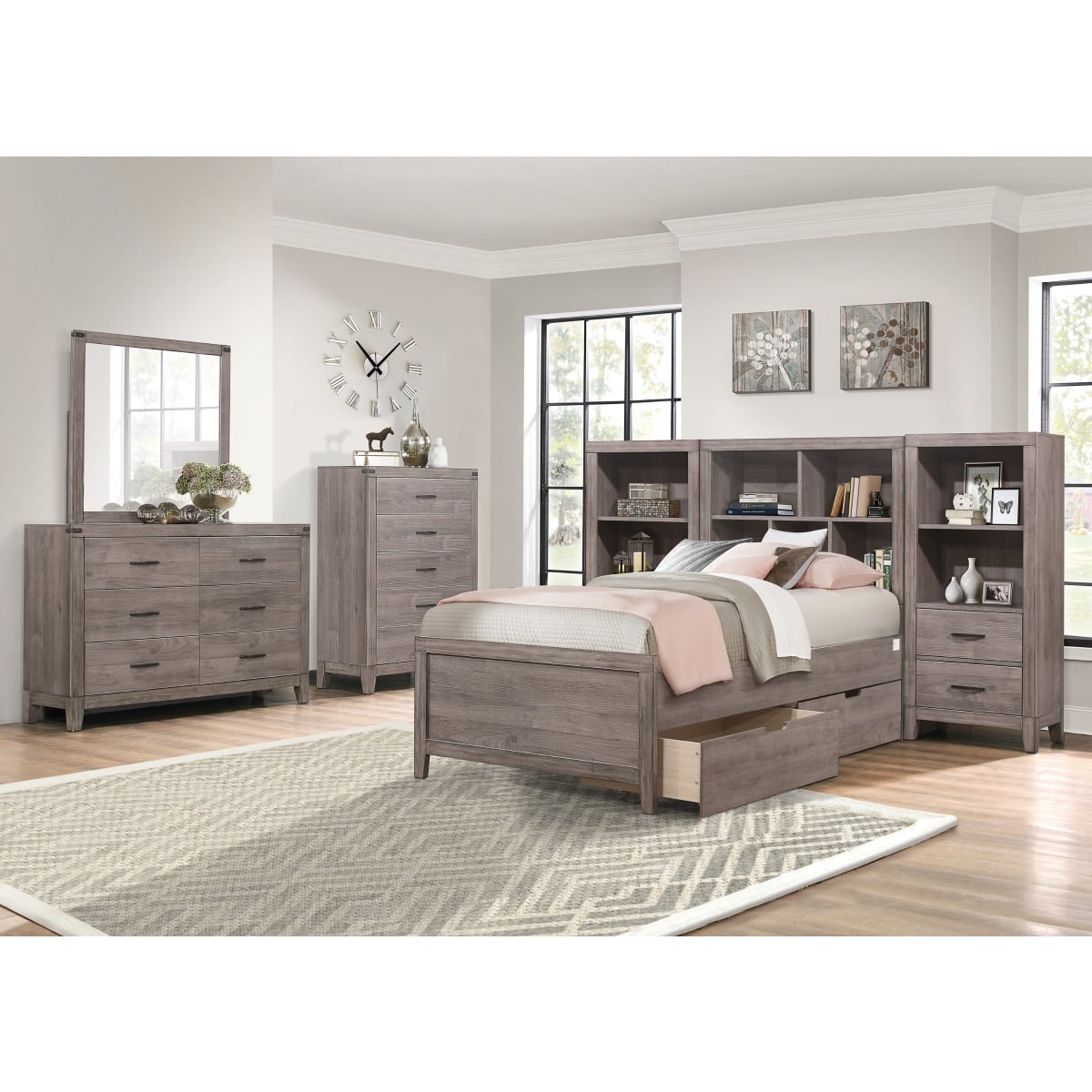Homelegance Woodrow Twin Platform Bed