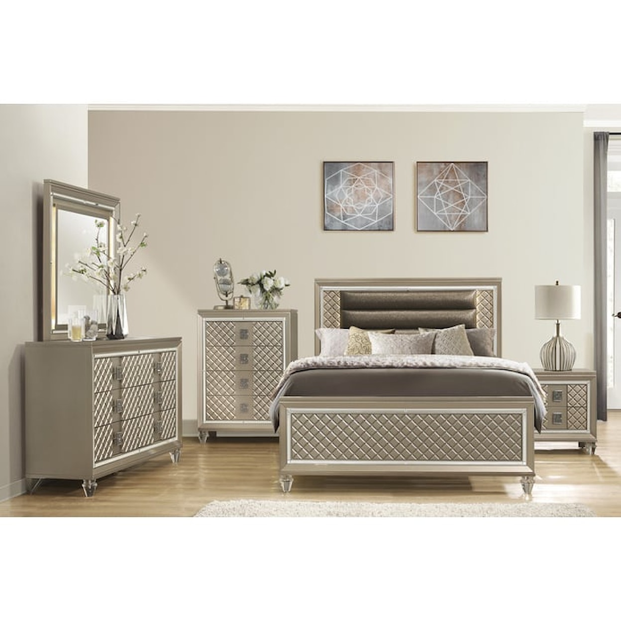 Homelegance Furniture Loudon Full Platform Bed