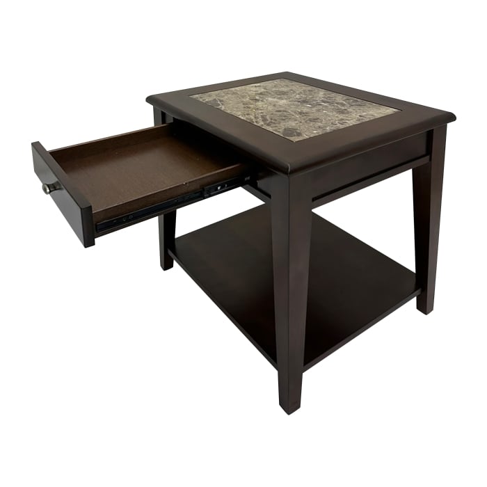 Single Drawer End Table