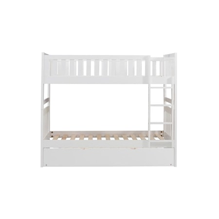 Twin/Twin Bunk Bed with Twin Trundle