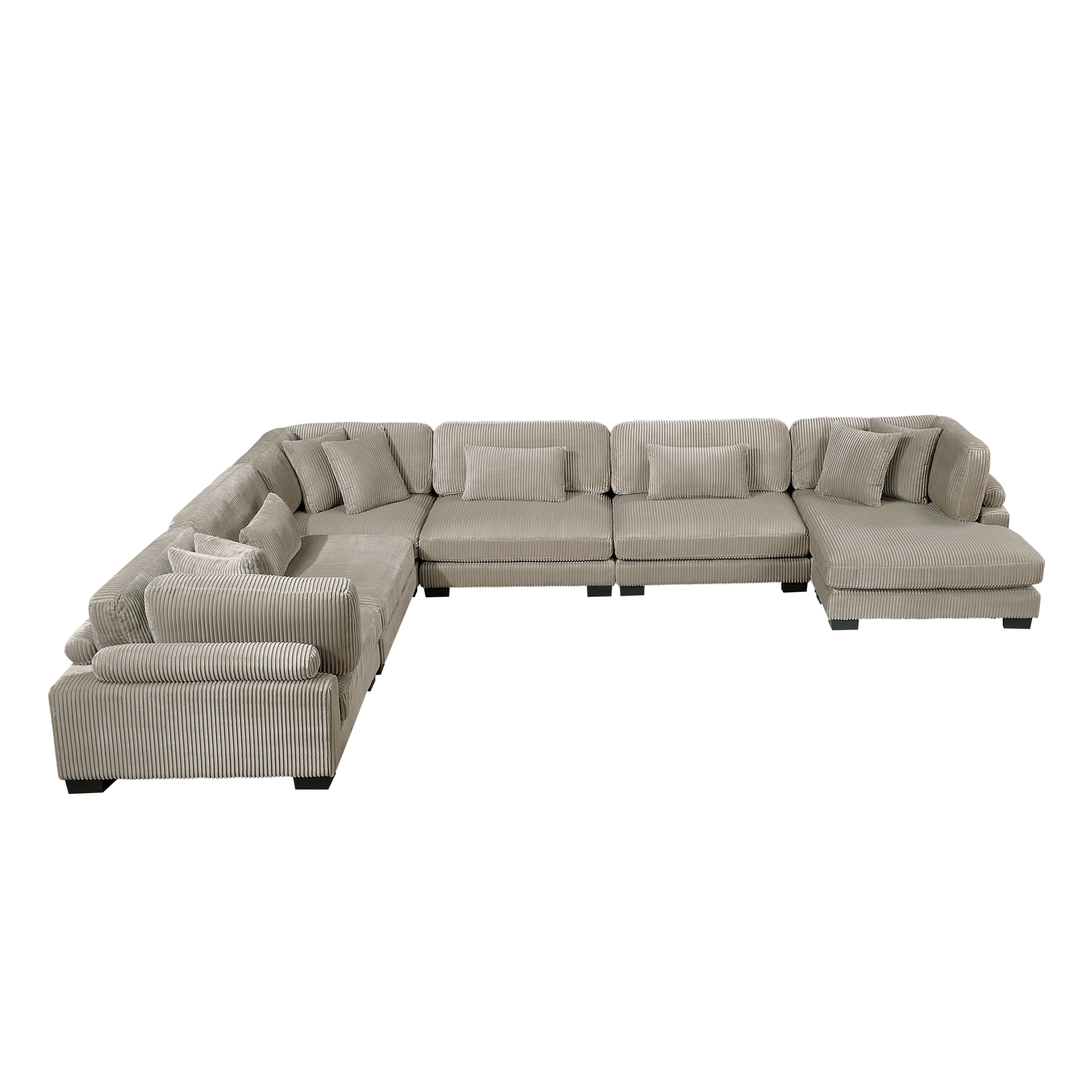 Homelegance Traverse 6-Piece Sectional Sofa