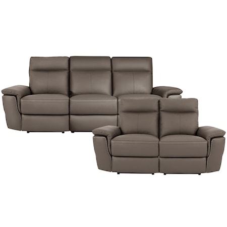 2-Piece Power Reclining Living Room Set