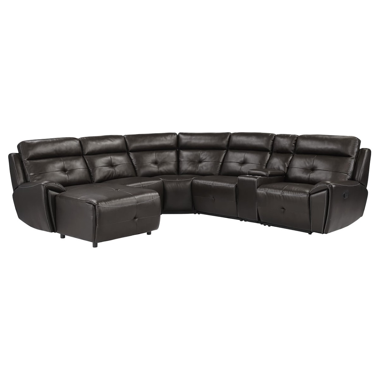 Homelegance Avenue 6-Piece Reclining Sectional