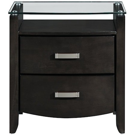 Night Stand, Glass Top