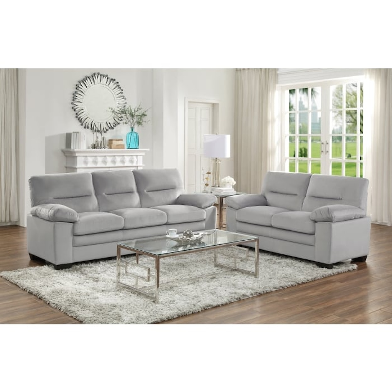 Homelegance Furniture Keighly 2-Piece Living Room Set