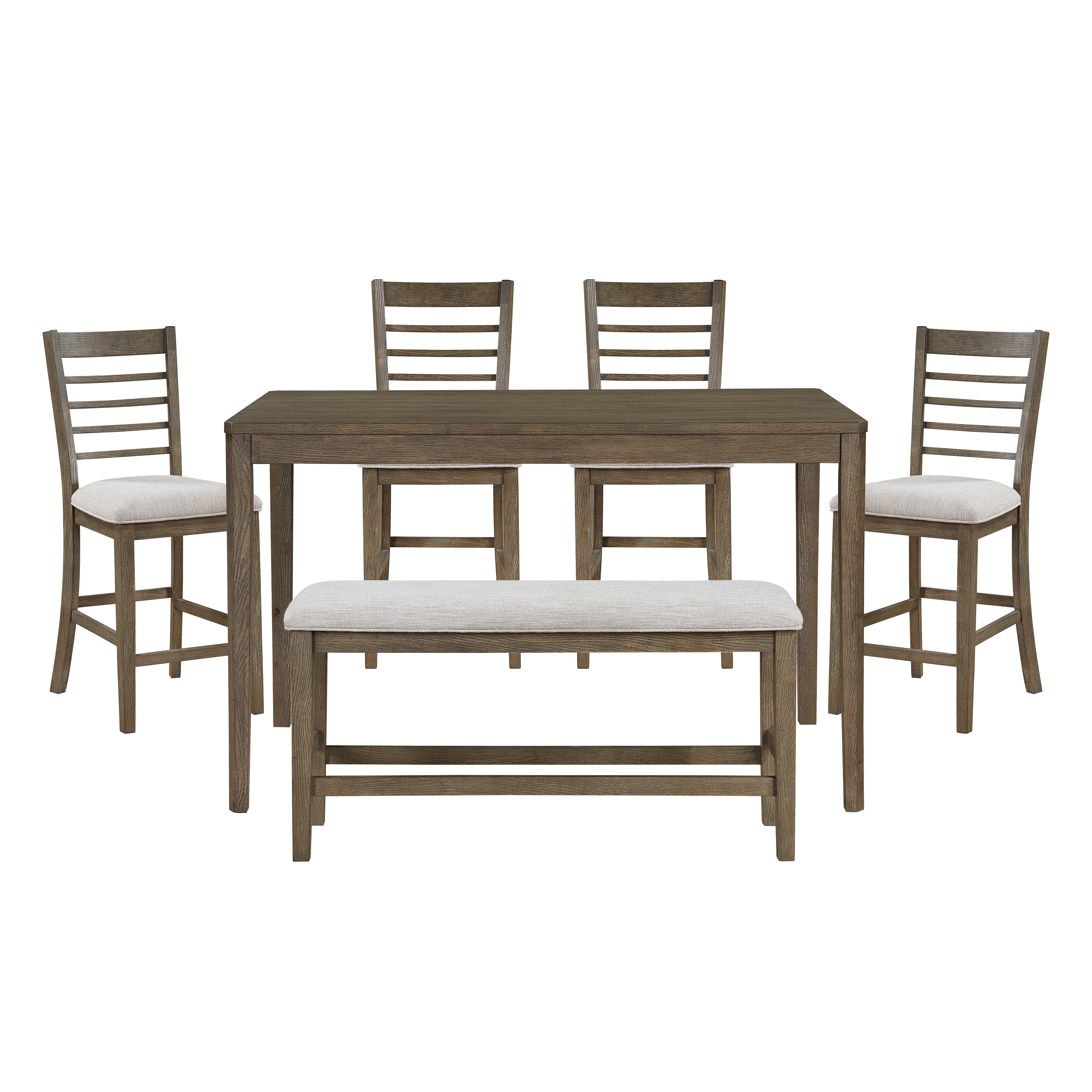 6-Piece Counter Height Dining Set