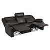 Homelegance Jude Double Reclining Sofa