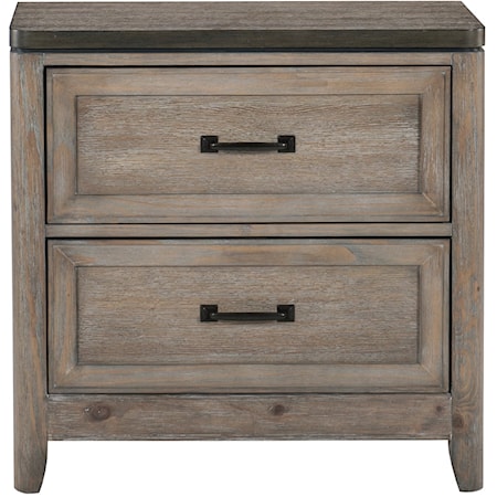 2-Drawer Nightstand