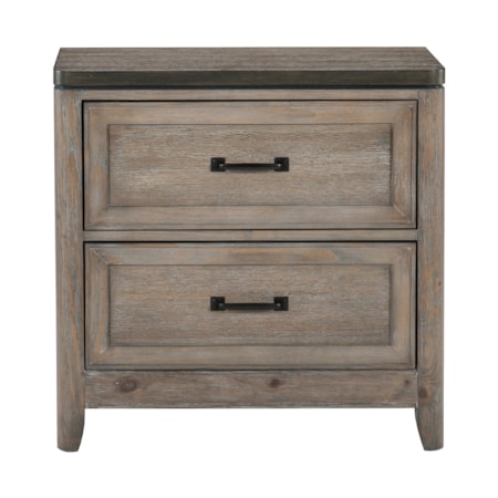 2-Drawer Nightstand