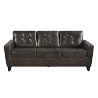 Casual Sofa with Tufted Cushions