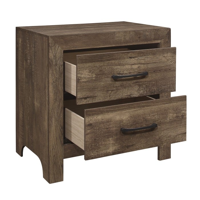 Homelegance Corbin 2-Drawer Nightstand