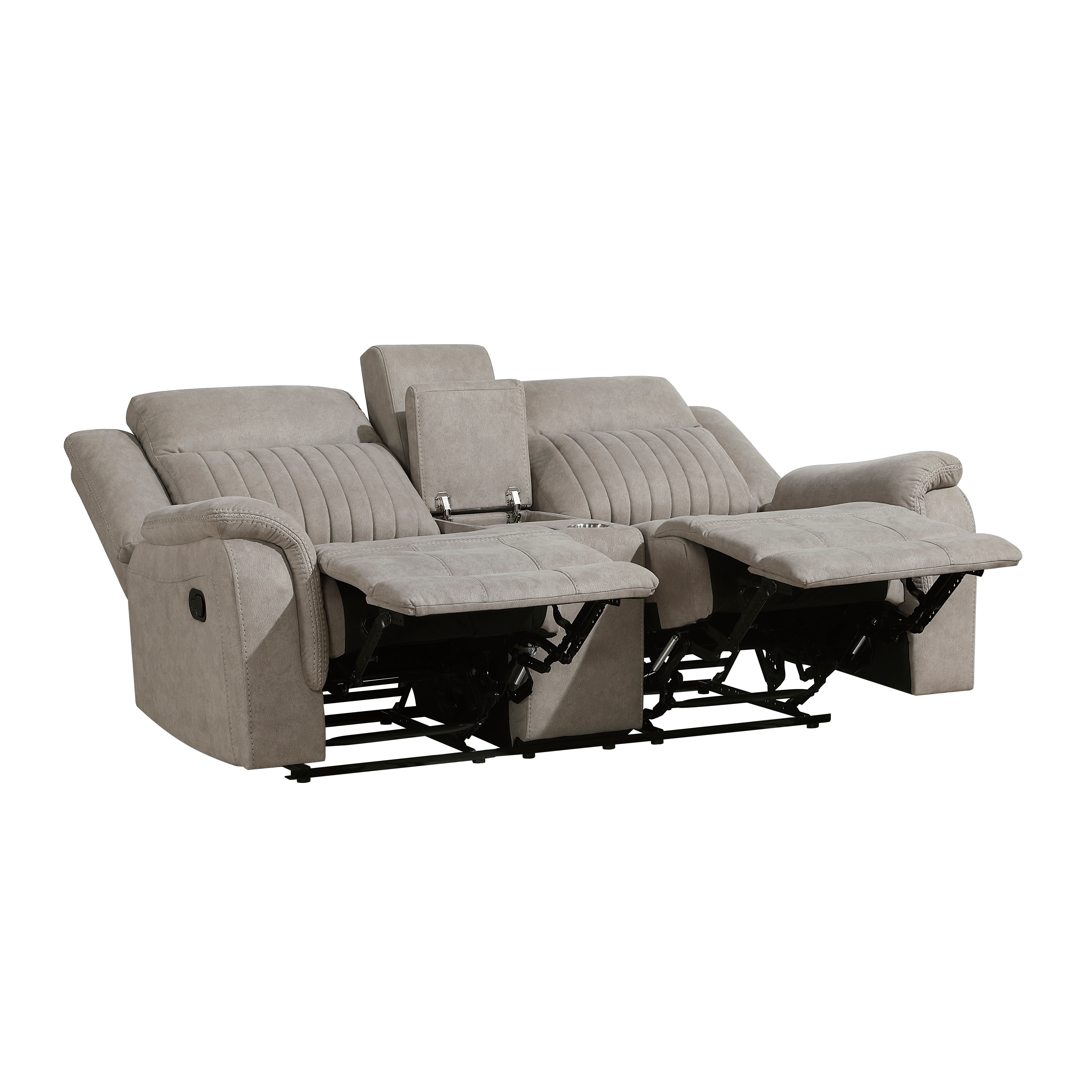 Double Manual Reclining Loveseat