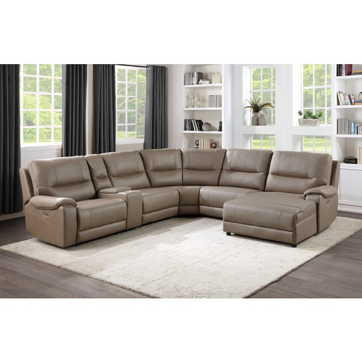 Homelegance LeGrande Power Right Side Reclining Chaise