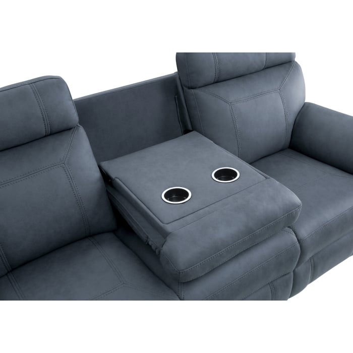 Dual Manual Reclining Sofa