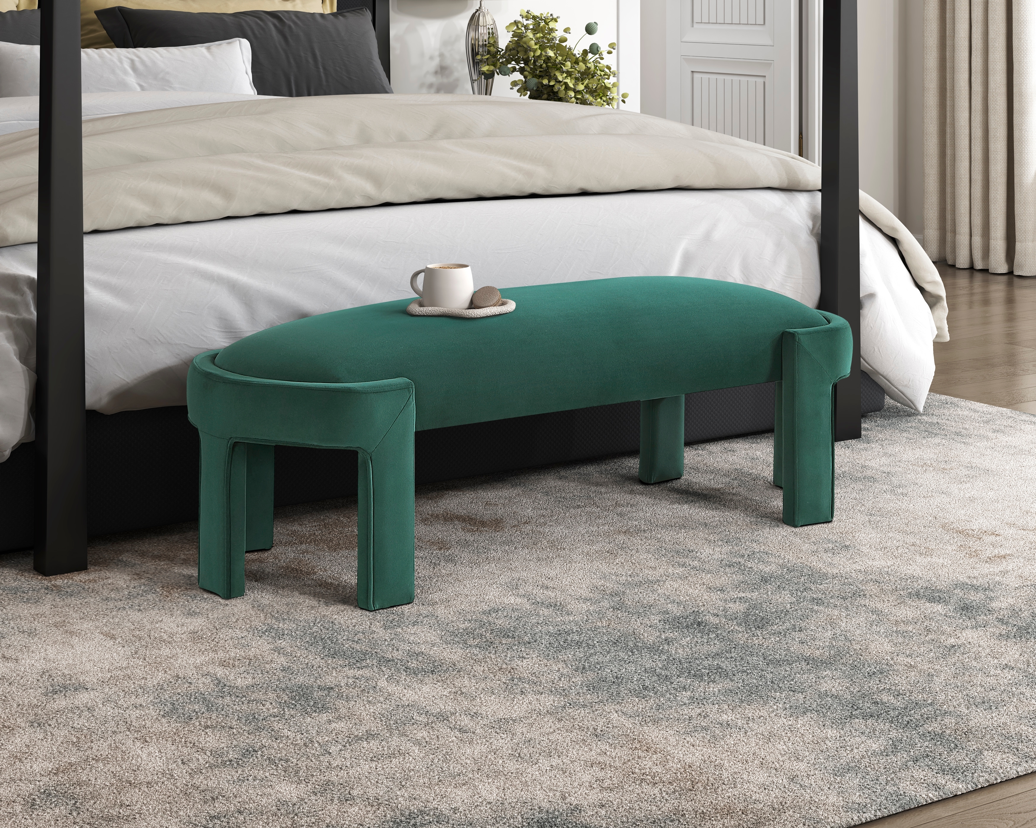 Homelegance Flux Upholstered Bench