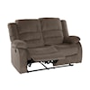 Homelegance Jarita Reclining Loveseat