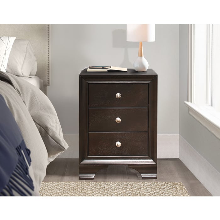 Homelegance Centralia 3-Drawer Nightstand