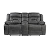 Homelegance Furniture Hill Madrona Reclining Loveseat