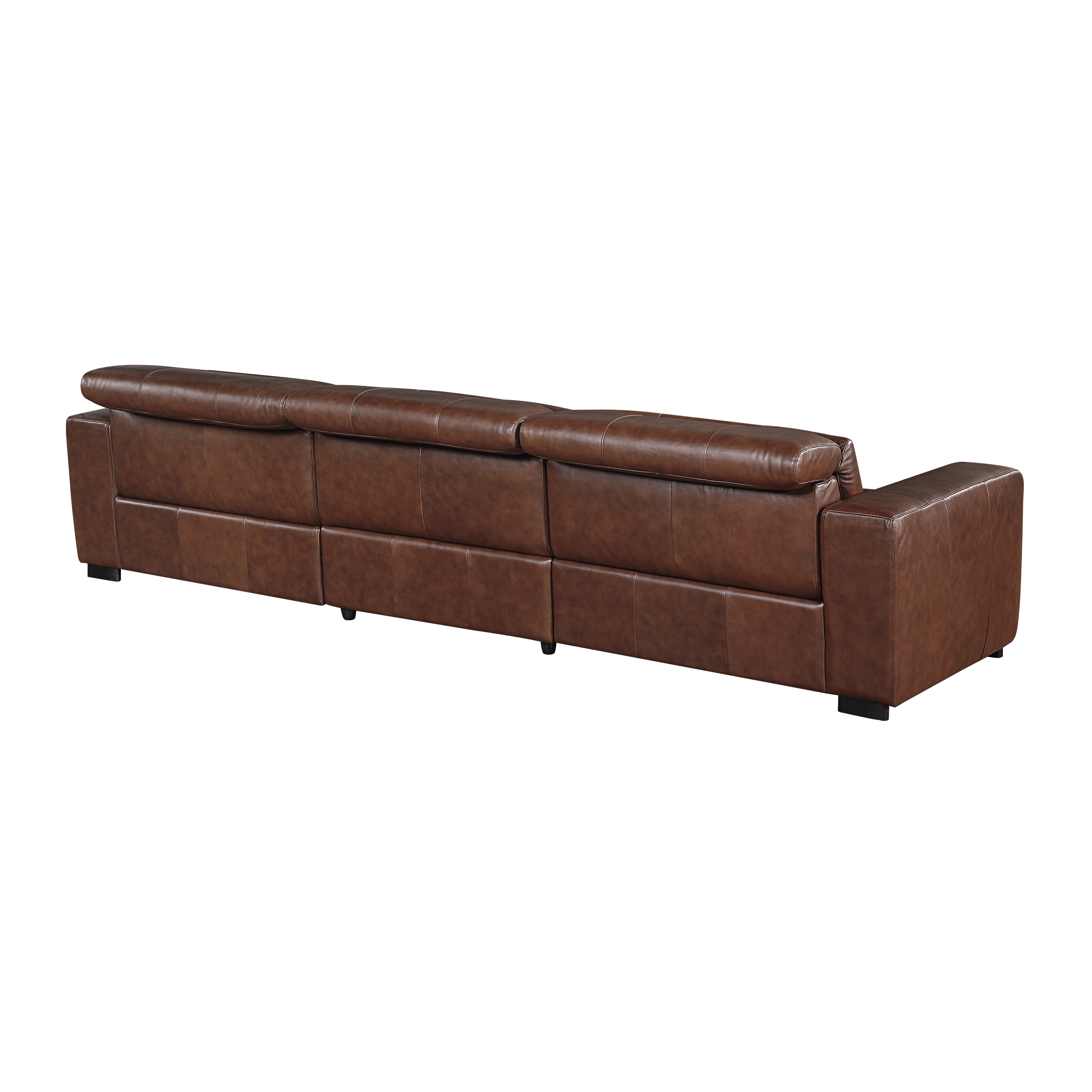 Homelegance Sutton Leather Wall-Hugger Power Reclining Sofa