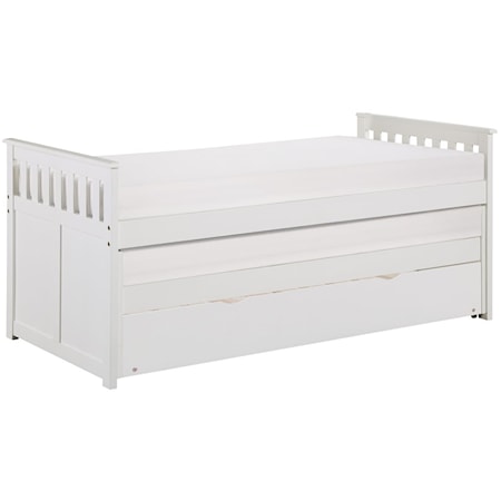 Twin/Twin Bed with Twin Trundle