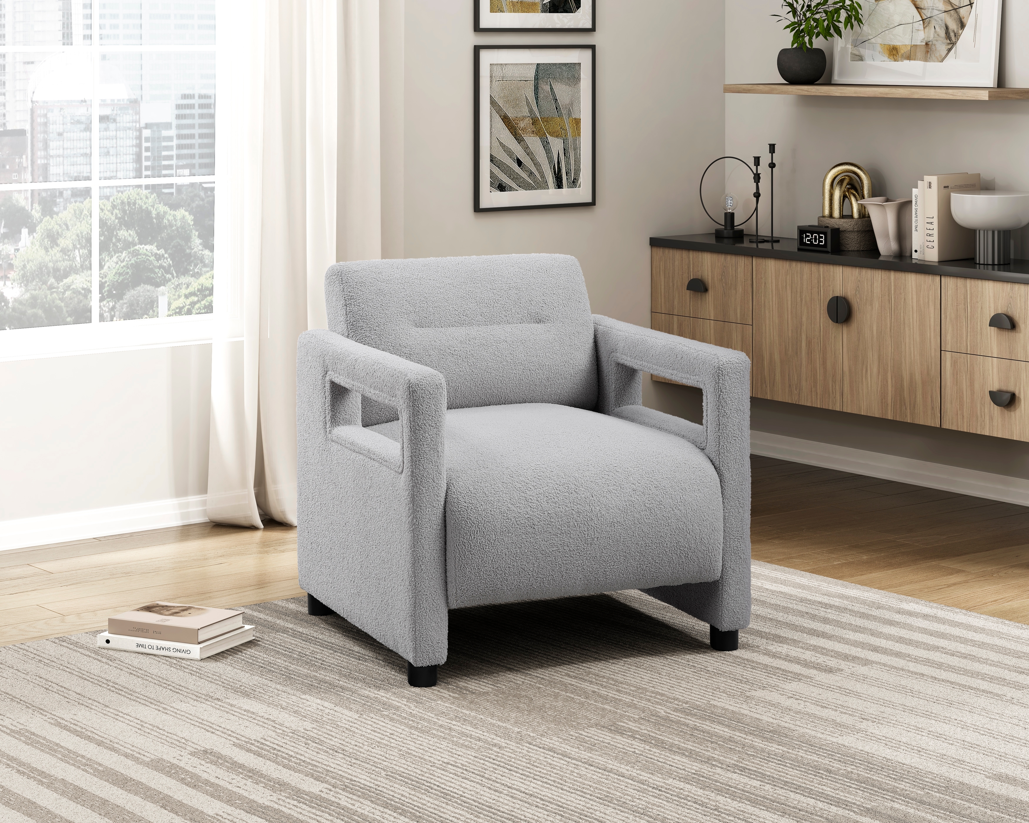 Homelegance Orson Upholstered Accent Chair