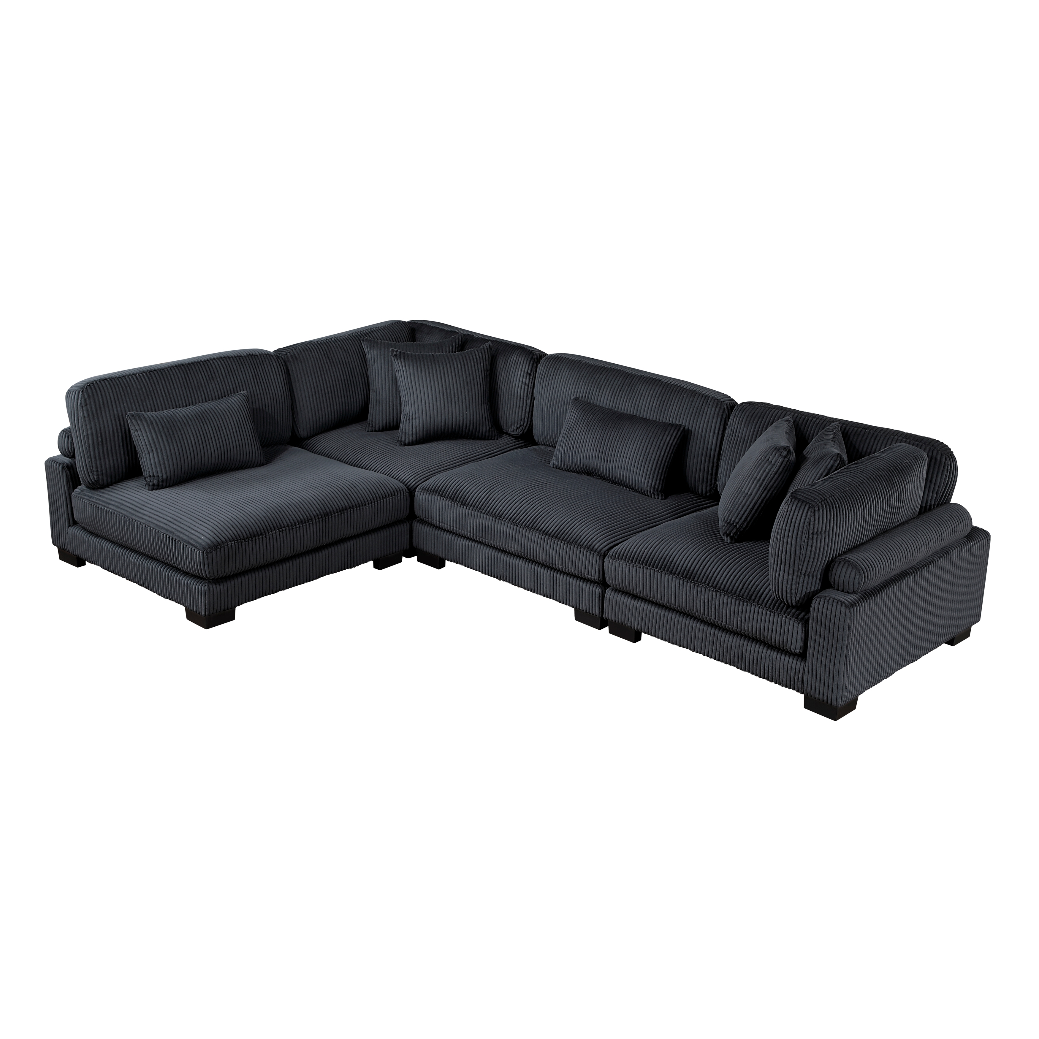 Homelegance Traverse 4-Piece Sectional Sofa