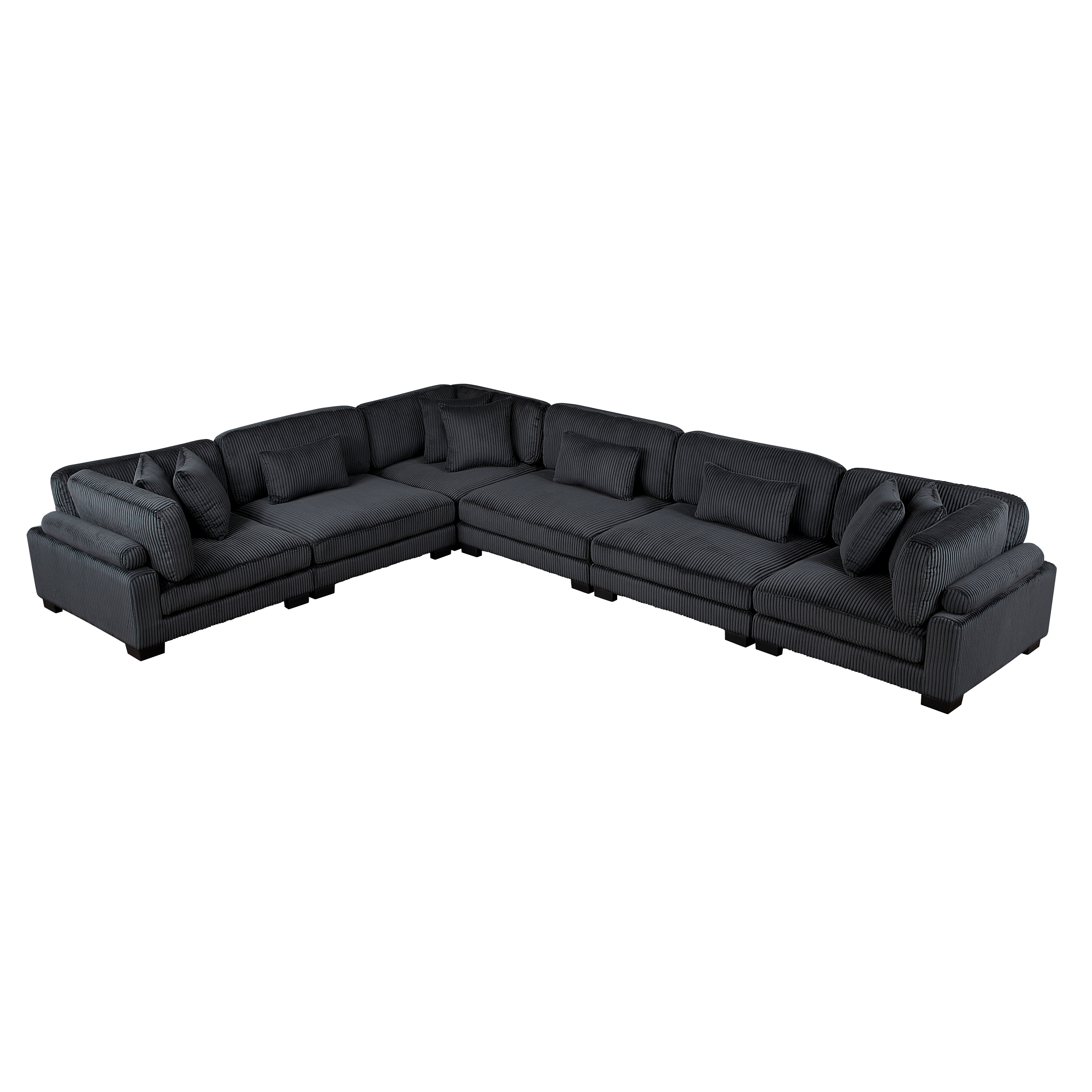 Homelegance Traverse 6-Piece Sectional Sofa