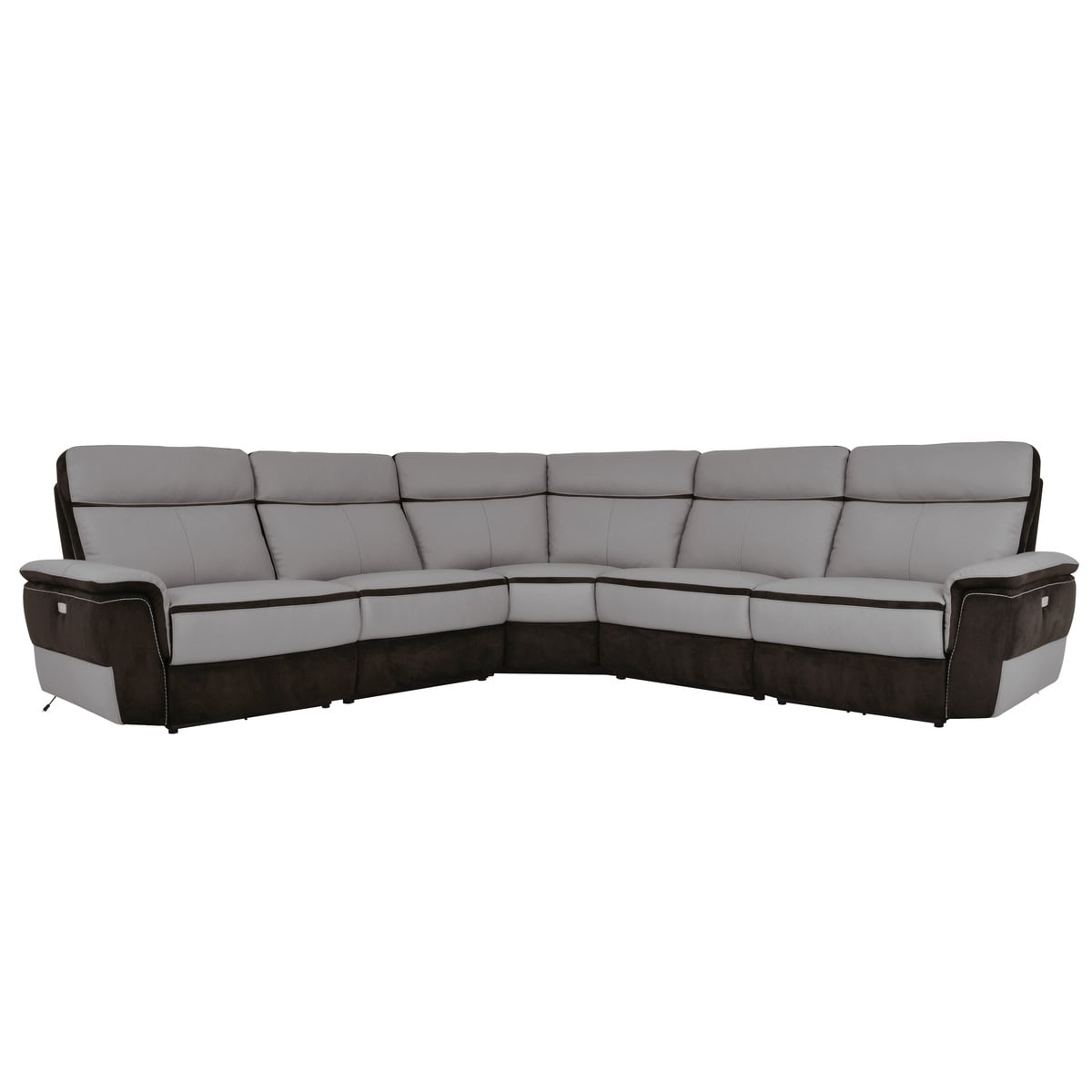 5-Piece Modular Power Sectional Sofa