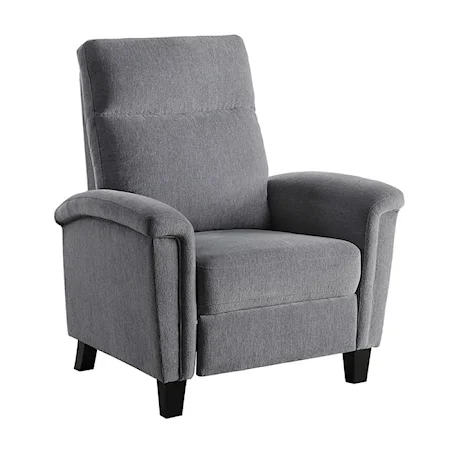 Transitional Push Back Recliner