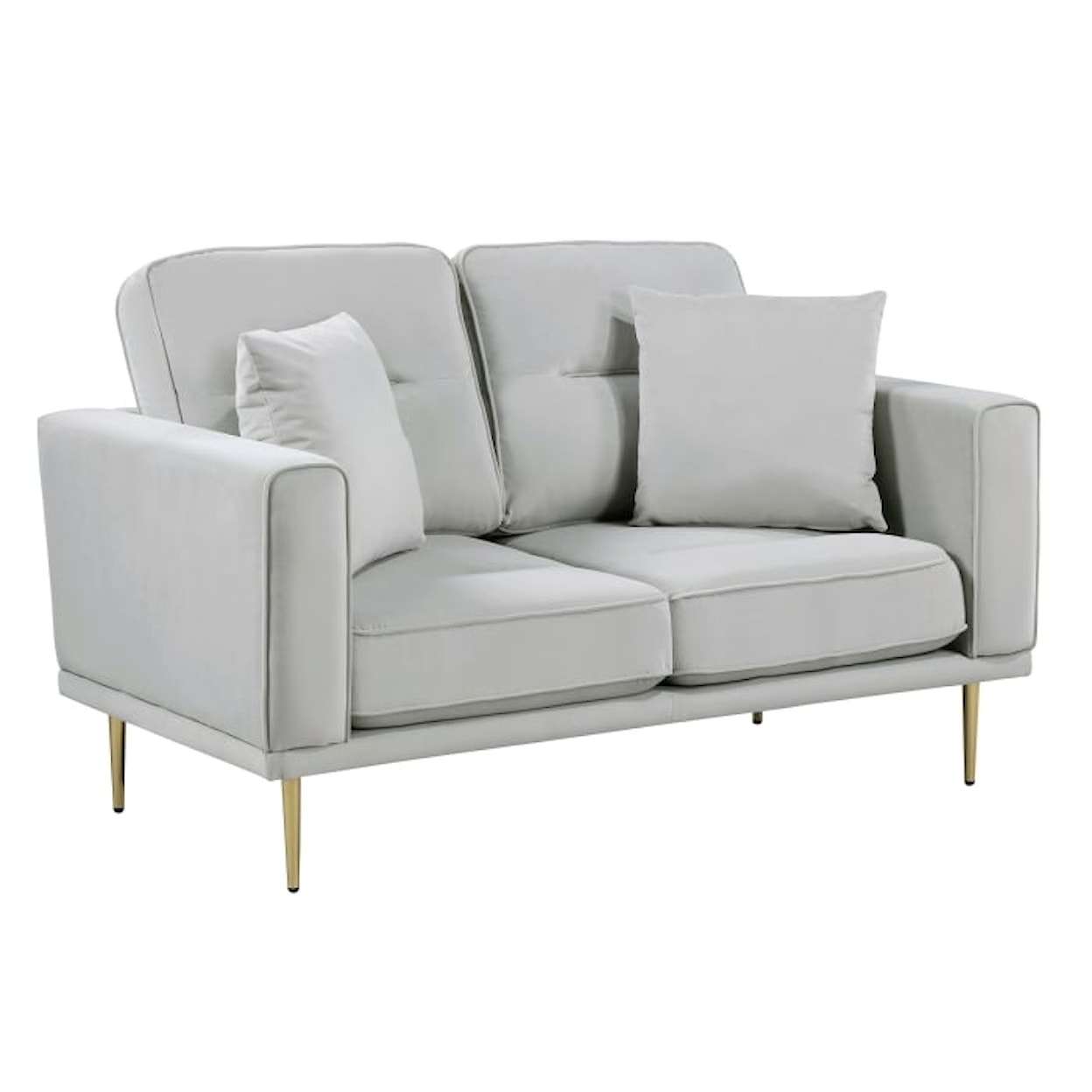 Homelegance Furniture Violetta Stationary Loveseat