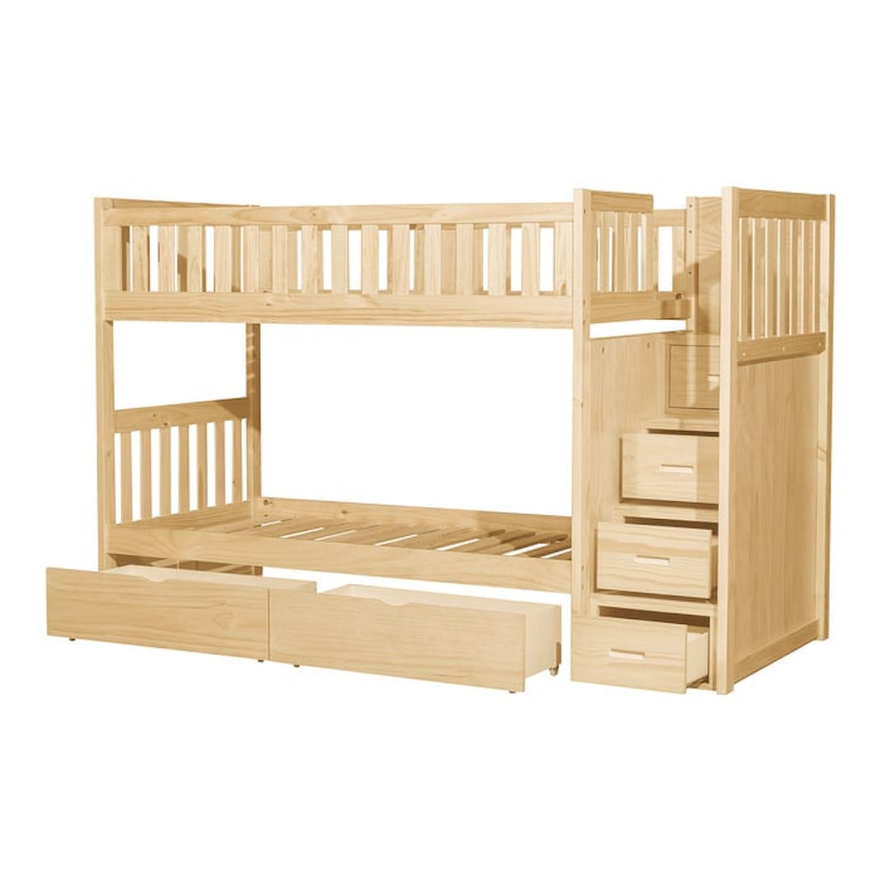 Homelegance Bartly Youth Storage Bunk Bed