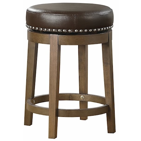 Round Swivel Counter Height Stool