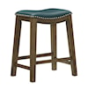 Homelegance Furniture Ordway 24 Counter Height Stool, Green