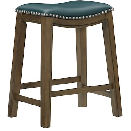 24 Counter Height Stool, Green