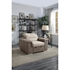 Homelegance Alfio Chair with Pull-out Ottoman