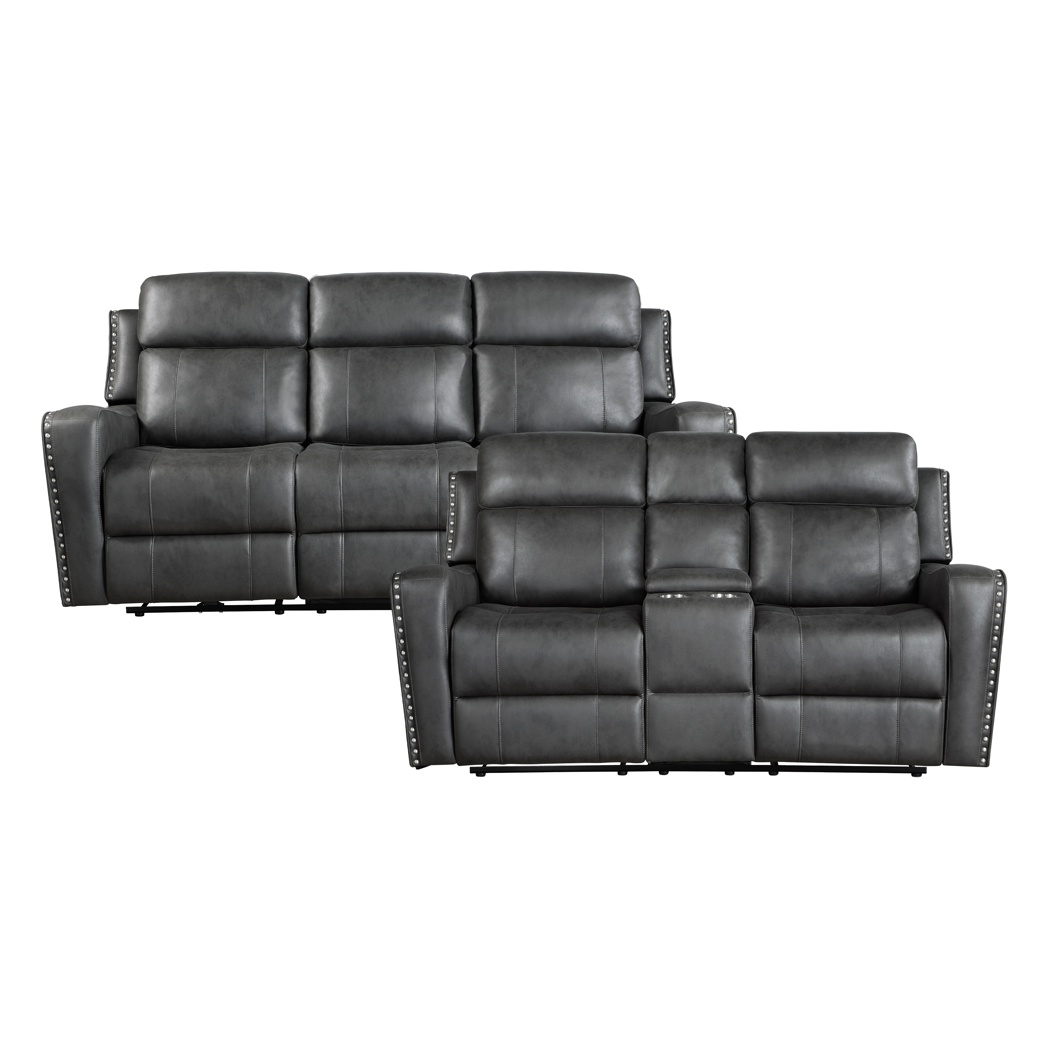 2-Piece Power Reclining Living Room Set